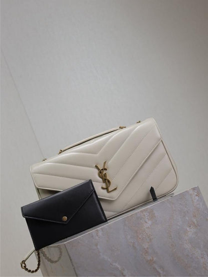 Loulou Leather Shoulder Bag
