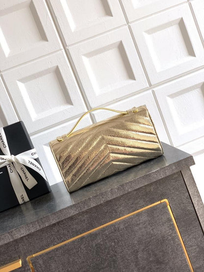 Silver Leather Wallet