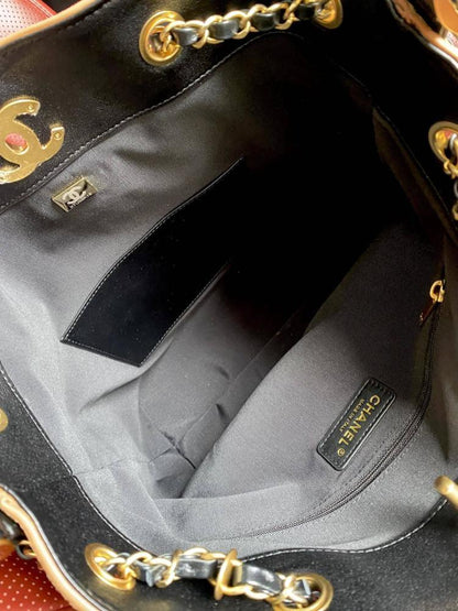 Leather Bucket Bag