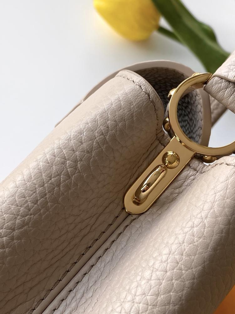 Leather Top Handle Bag