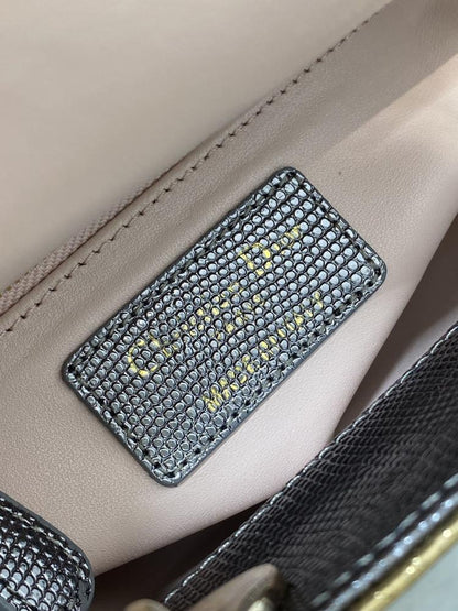 Leather Top Handle Bag