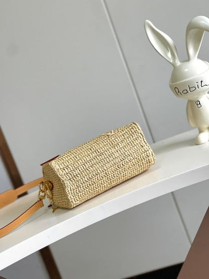 Modern Premium Embroidered Leather Shoulder Bag