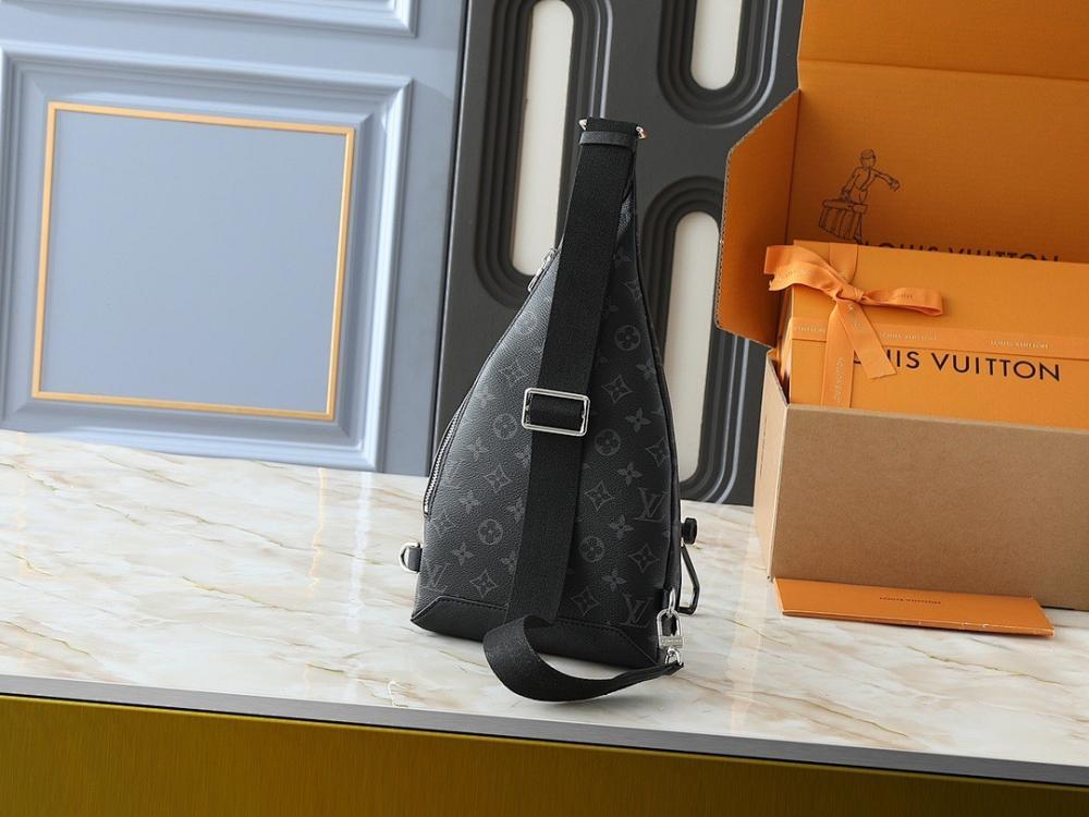 Luxury Stylish Monogram Leather Shoulder Bag – Limited Edition