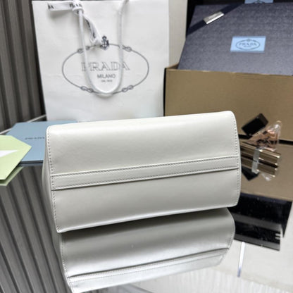 Leather Top Handle Bag