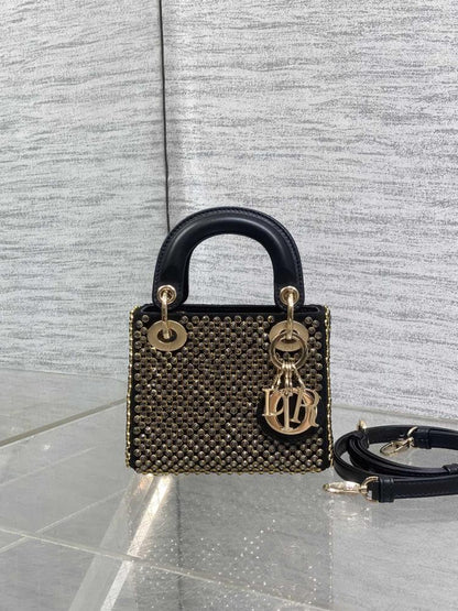 Luxury Leather Top Handle Bag