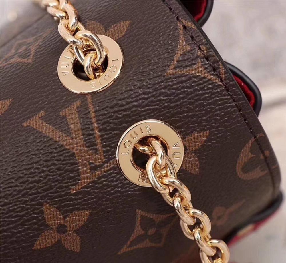 Luxury Refined Monogram Calfskin Shoulder Bag