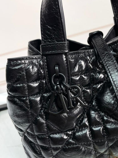 Modern Refined Black Calfskin Crossbody Bag