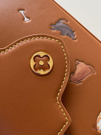 Classic Calfskin Shoulder Bag