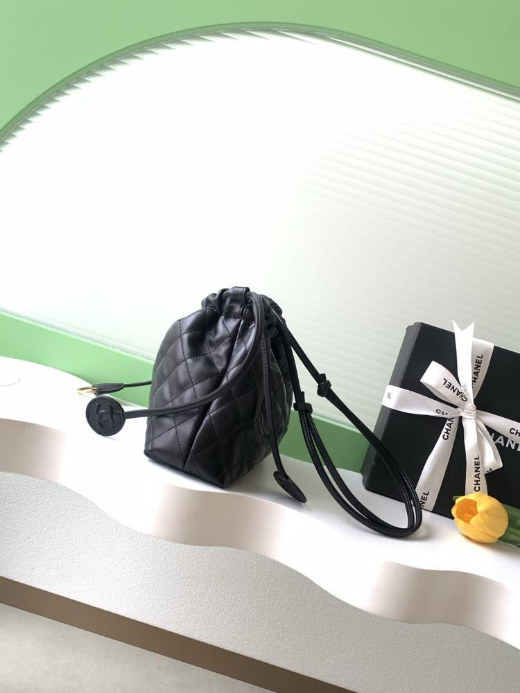 Leather Bucket Bag
