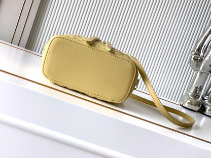 Luxury Quilted Lambskin Shoulder Bag