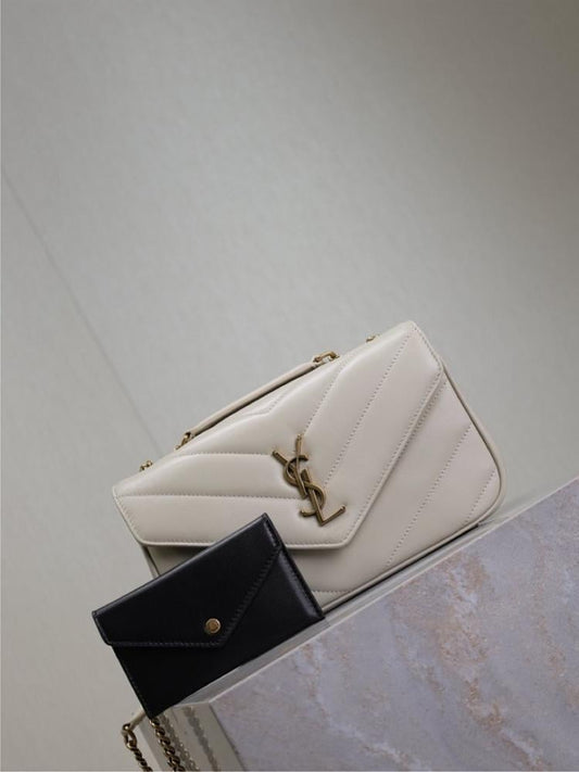 Loulou Leather Shoulder Bag