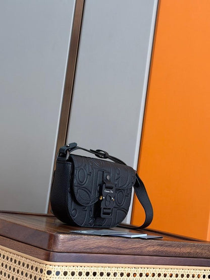 Classic Grey Calfskin Shoulder Bag – Limited Edition