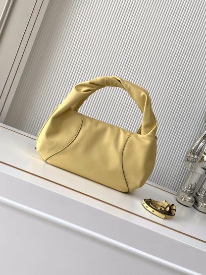 Leather Top Handle Bag