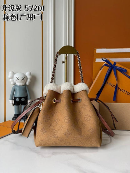 CarryAll Monogram Lambskin Shoulder Bag