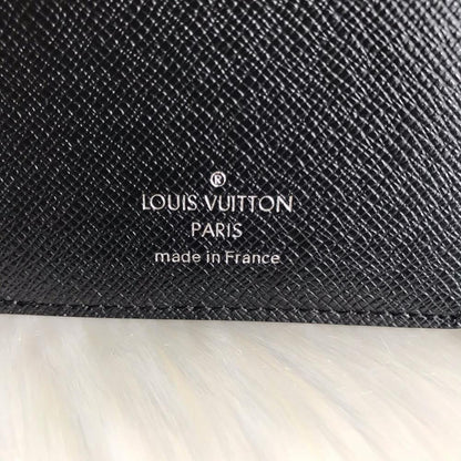 Luxury Refined Black Canvas Wallet
