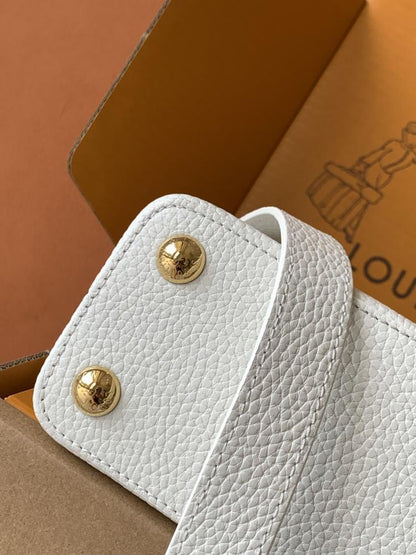 Calfskin Top Handle Bag