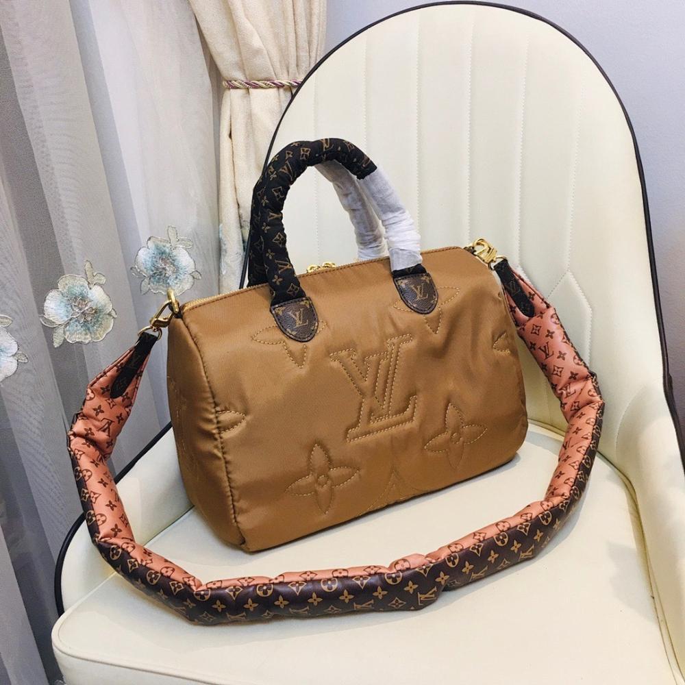Luxury Elegant Embroidered Nylon Shoulder Bag – Special Edition